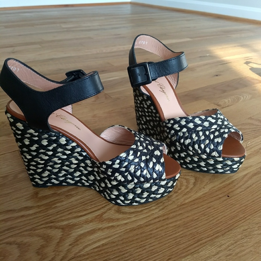 Robert Clergerie espadrille platforms